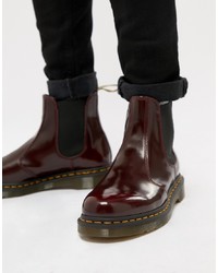 Dr. Martens 2976 Chelsea Boots In Red