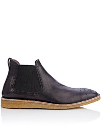 Burberry X Barneys New York Leather Chelsea Boots