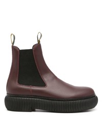 Lanvin Chunky Sole Leather Boots