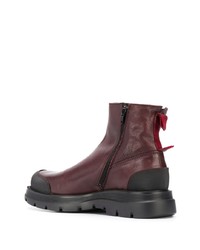 Moma Chunky Zip Up Boots