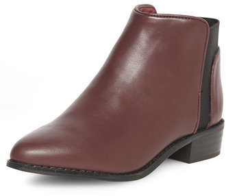 Dorothy Perkins Oxblood Pointed Chelsea Boot | Where to buy & how to wear