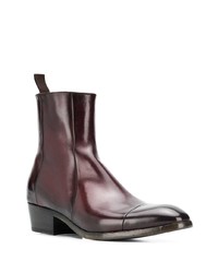 Silvano Sassetti Leather Ankle Boots