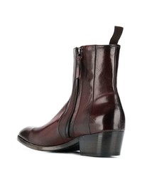 Silvano Sassetti Leather Ankle Boots