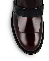 Tod's Leather Mask Chelsea Boots