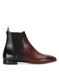 Francesco Russo Two Tone Ankle Boots