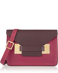 Sophie Hulme Envelope Small Color Block Leather Shoulder Bag