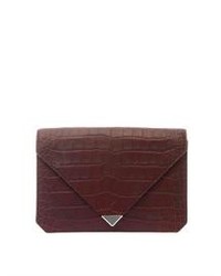 Alexander Wang Prisma Embossed Leather Clutch