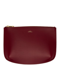A.P.C. Red Sarah Pouch