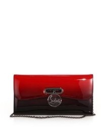 Christian Louboutin Riviera Ombre Patent Leather Clutch