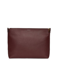 Burberry The Large Tri Tone Leather Clutch