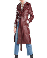 Vetements Leather Coat