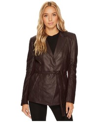 Andrew Marc Marc New York By Farley 25 Feather Leather Jacket Coat