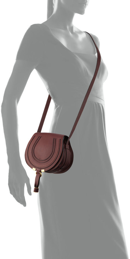 Chloé Chloe Marcie Small Leather Crossbody Bag, $890, Neiman Marcus