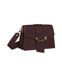 STRATHBERRY Crescent Leather Shoulder Bag