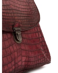 Cherevichkiotvichki Crocodile Leather Contrast  Bag