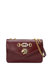 Gucci Medium Rajah Leather Shoulder Bag