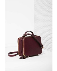Nasty Gal Boxed Out Vegan Leather Crossbody Bag