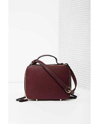 Nasty Gal Boxed Out Vegan Leather Crossbody Bag