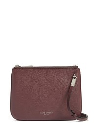 Marc Jacobs Pike Place Double Percy Leather Crossbody Bag