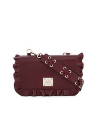 RED Valentino Red Frilled Crossbody Bag