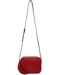 Gucci Red Small Soho Camera Bag