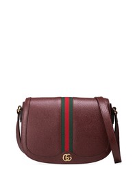 Gucci Small Ophidia Leather Shoulder Bag