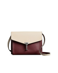 Burberry Two Tone Leather Crossbody Bag