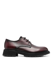 Alexander McQueen Almond Toe Lace Up Derby Shoes