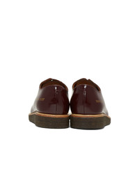 Common Projects Burgundy Derby Shoes