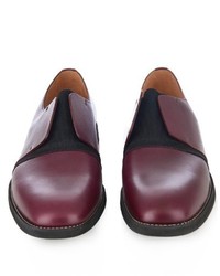 Maison Margiela Elastic Strap Leather Derby Shoes