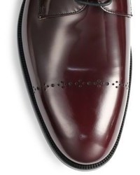 Saks Fifth Avenue Perforated Cap Toe Derby Shoes