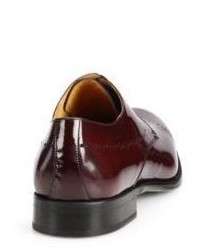 Saks Fifth Avenue Perforated Cap Toe Derby Shoes