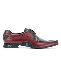 Prada Perforated Derby Shoes