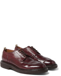 Officine Creative Stanford Polished Leather Derby Shoes