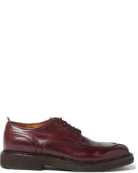 Officine Creative Stanford Polished Leather Derby Shoes