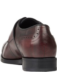 Prada Cap Toe Double Monk Shoes Brown