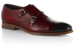 hugo boss burgundy shoes