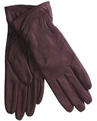 Excelled Lambskin Leather Gloves Cashmere Lining