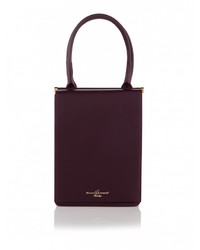 Marion Ayonote Ghard Burgundy Leather Tote