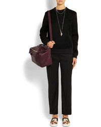 Givenchy Medium Pandora Bag In Burgundy Leather