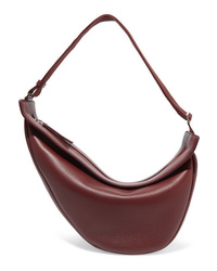 The Row Slouchy Banana Large Textured Leather Shoulder Bag