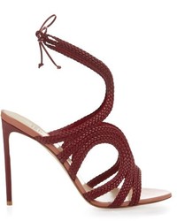 Francesco Russo Braided Leather Sandals