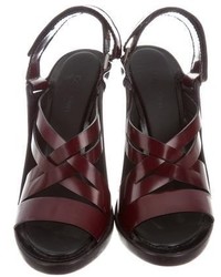 Calvin Klein Collection Multistrap Slingback Sandals