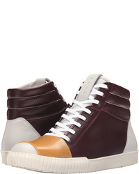 Marni High Top Leather Sneaker