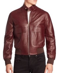 Paul Smith Lamb Leather Jacket
