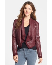Max Mia Open Front Faux Leather Jacket, $99, Nordstrom