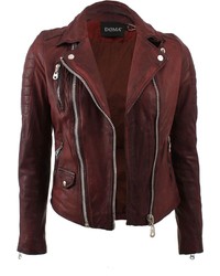 Doma Moto Jacket With Double Front Zipper