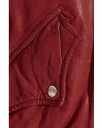 Etoile Isabel Marant Toile Isabel Marant Calista Leather Bomber Jacket