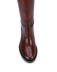 Ann Demeulemeester Burnished Riding Boots