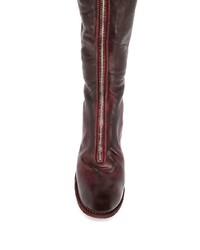 Guidi Zip Front Knee High Boots